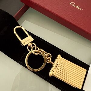Cartier Diabolo de Cartier locket key ring